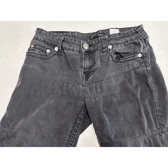 True Religion Stella Low Rise Skinny Jeans Size 31 Gray Women's TR Y2K Denim - Picture 2 of 11